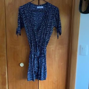 Woman’s wrap dress